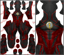 Injustice Reverse Flash Pattern​ Preview