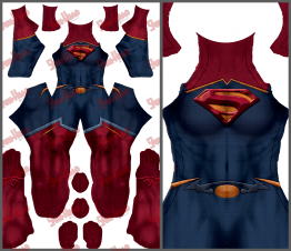 Man Of Steel Supergirl Pattern File Preview