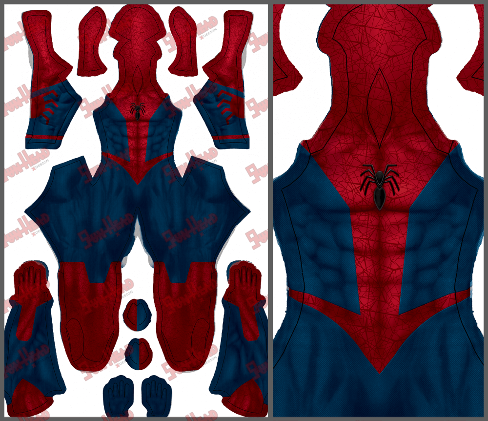 Merch SM CW Proto Pattern - Gun Head Design