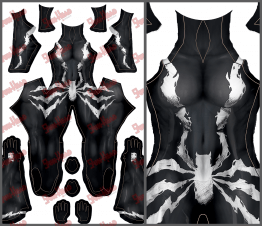 Black Suit MJ Pattern