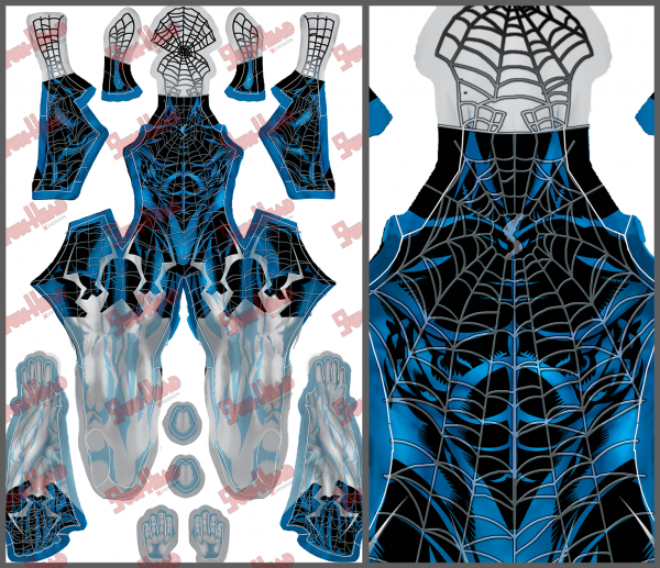 Black Suit-Silk Pattern