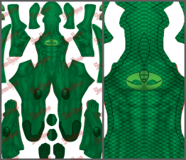 Gecko PJ Masks Pattern Preview