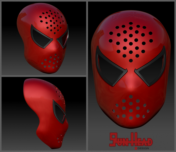 Raimi SM Faceshell + Lenses 3D File