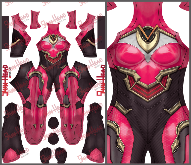 LOL Superhero Vi Pattern