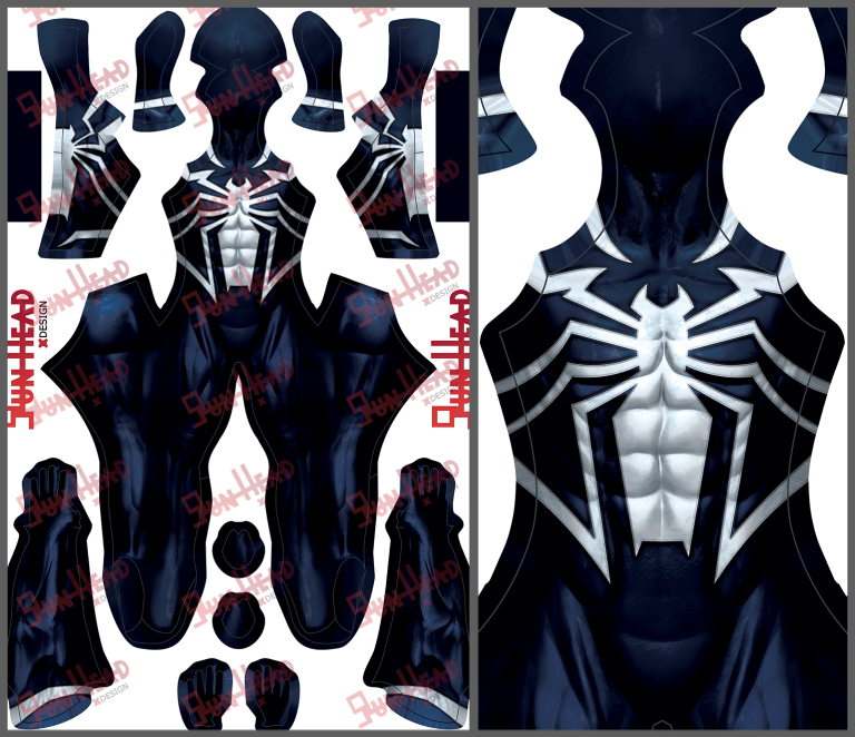 Black Suit Wars Pattern