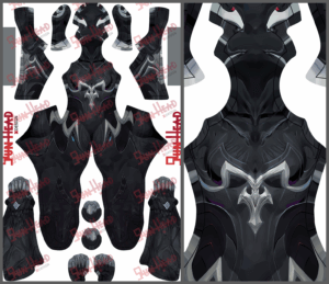 Rivals Black Suit Squirrel Pattern