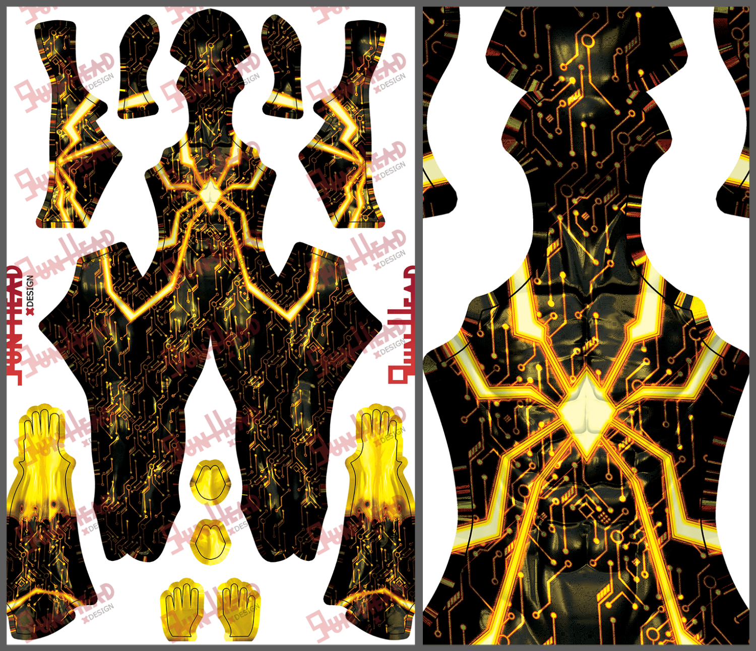 S-M Technarachnid Pattern